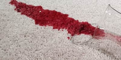 Carpet stain removal